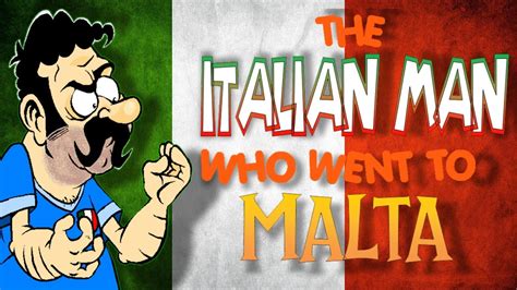 the italian went to malta